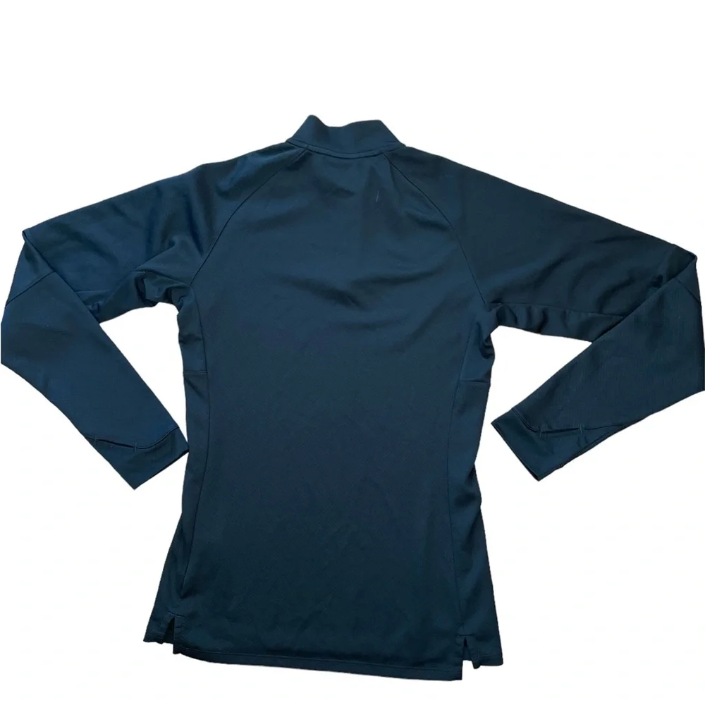 Nike Futbol Women’s Soccer Long Sleeve Shirt Size XS 1/4 Zip Black And‎ Yellow